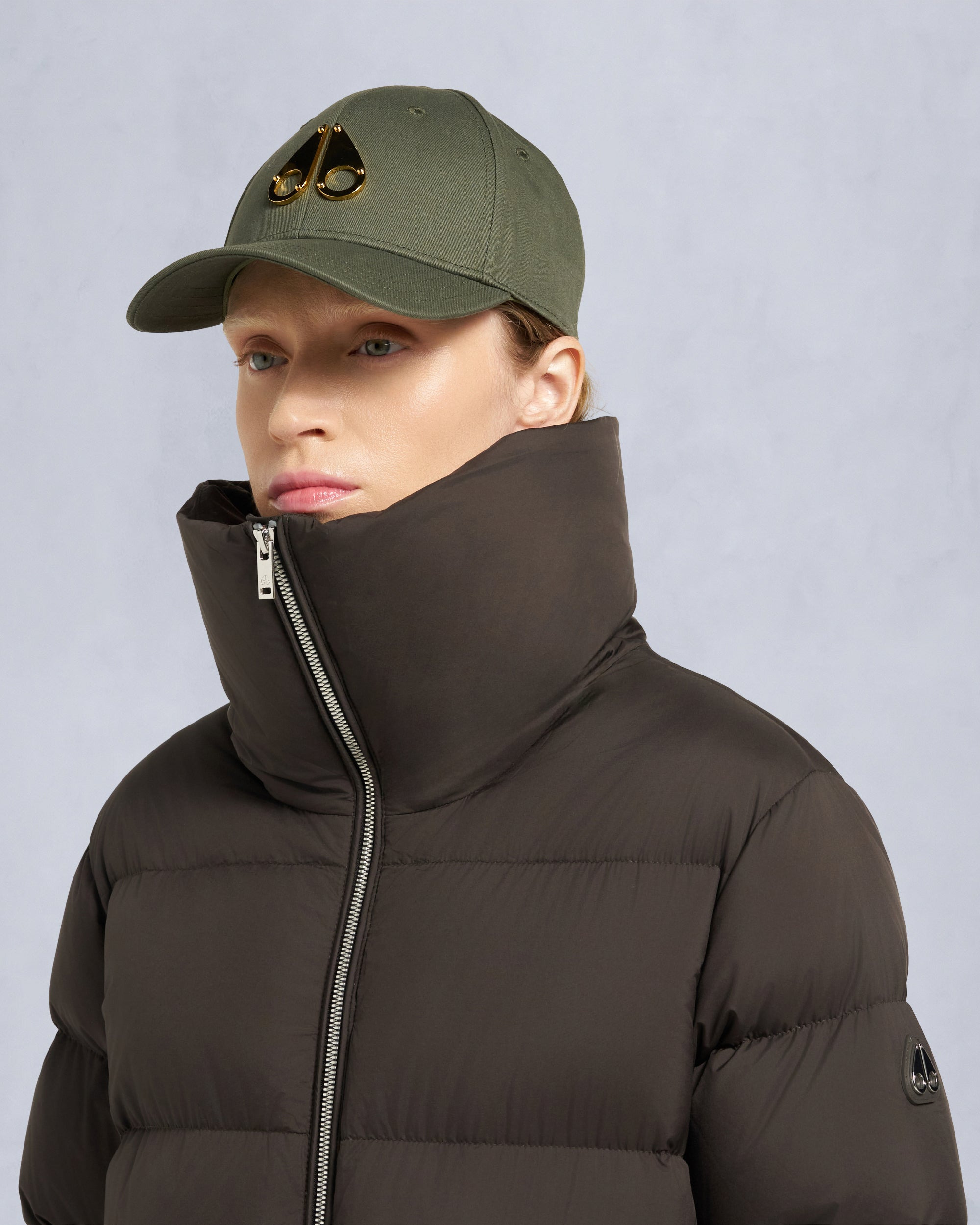 BELLE DUNE LONG SHEARLING TRIM PUFFER - 7