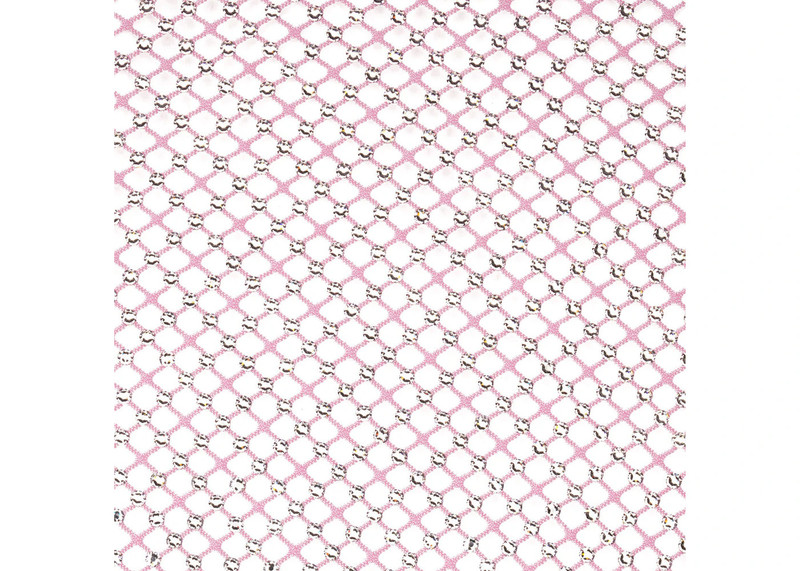 SKIMS SKIMS x Swarovski Stretch Net Bandeau Bubble Gum outlook