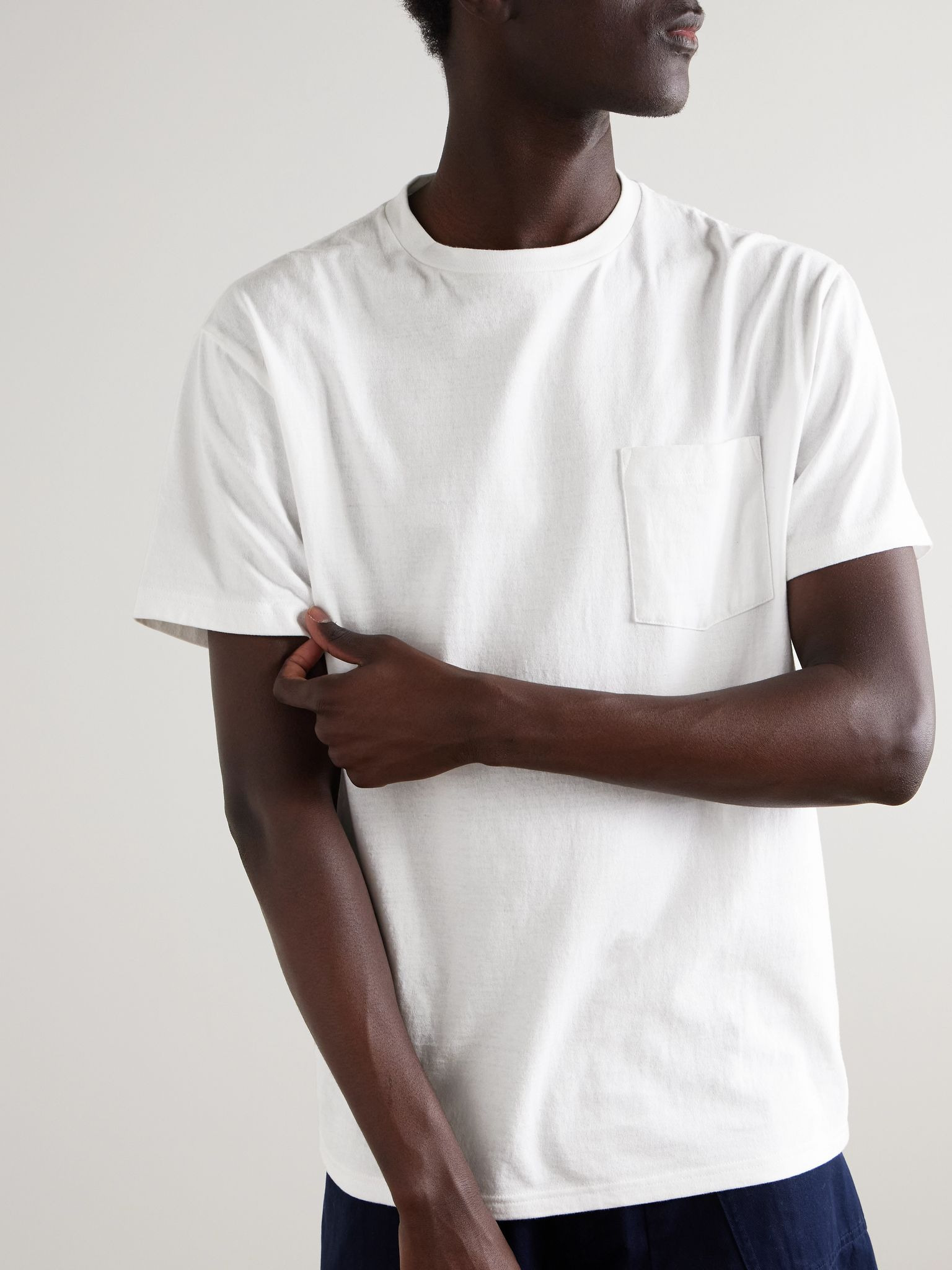 Two-Pack Cotton-Jersey T-Shirts White - 3