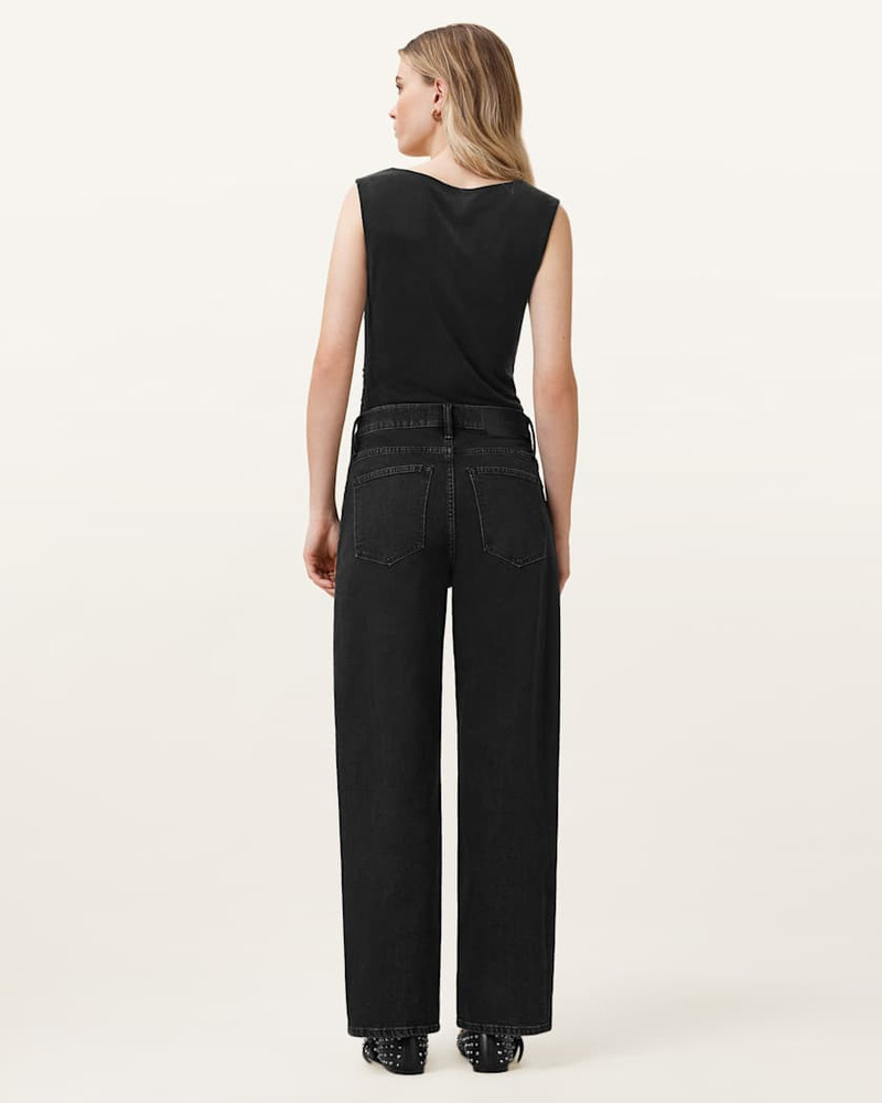 SADIE BARREL LEG DENIM JEANS 8
