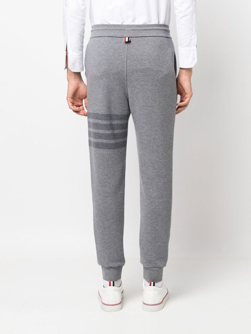 4-Bar wool track pants - 4