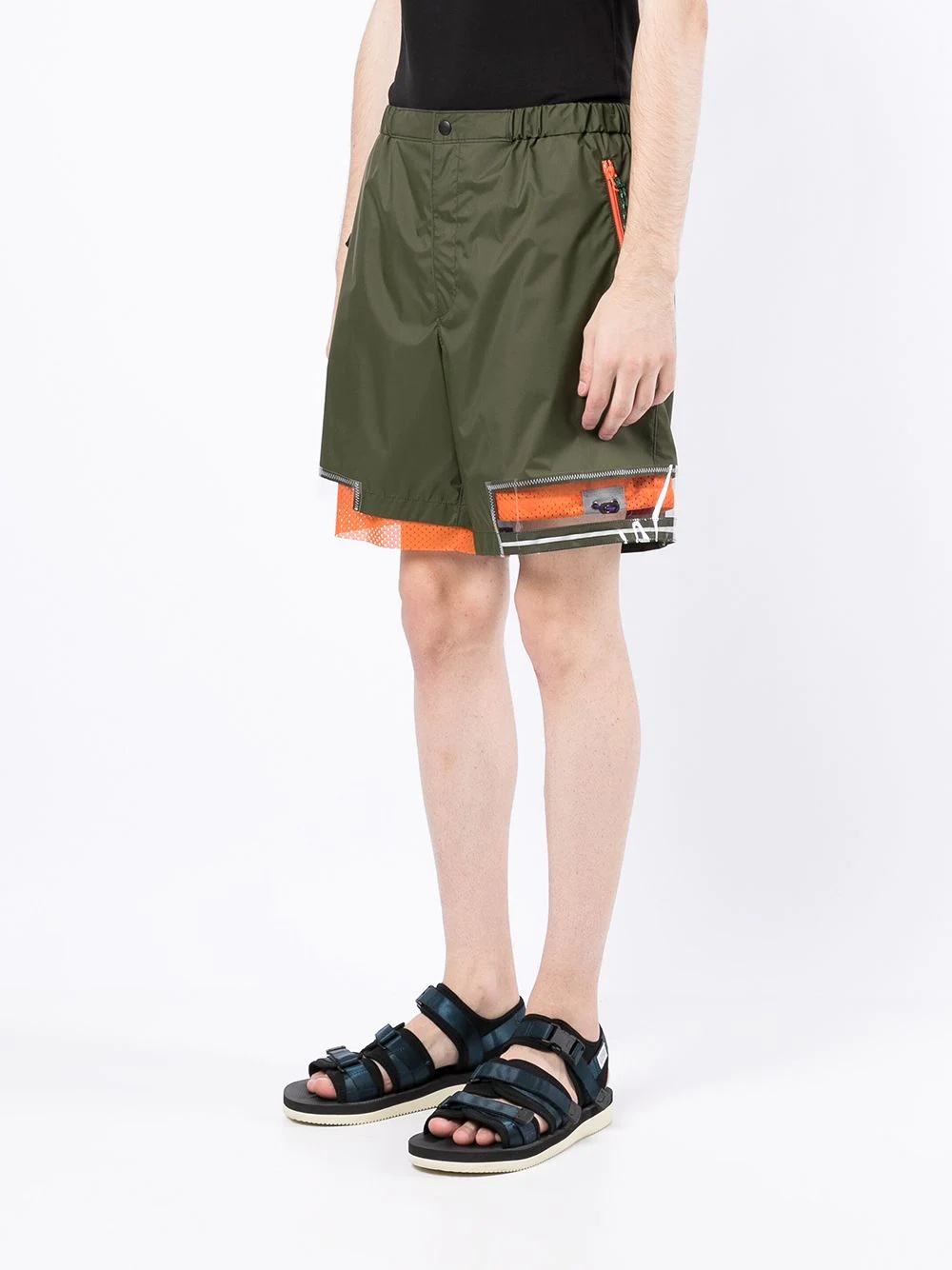 elasticated drawstring shorts - 3