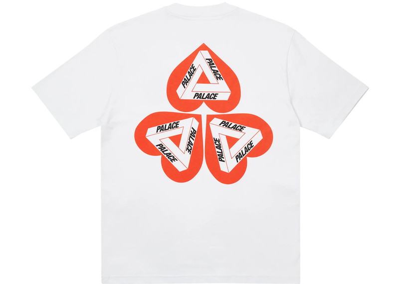 PALACE Palace Hearty T-shirt White outlook