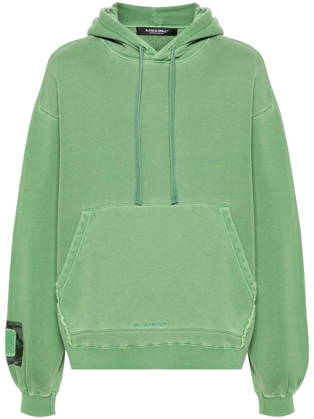 Cubist cotton hoodie - 1