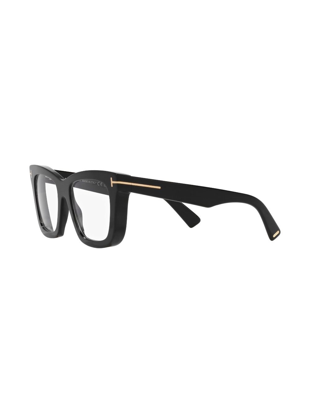 logo-plaque square-frame glasses - 3