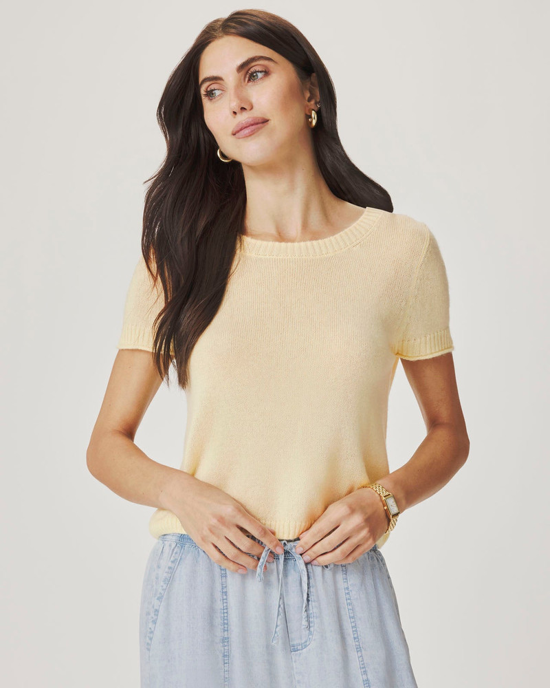 Splendid Emerson Short Sleeve Sweater outlook