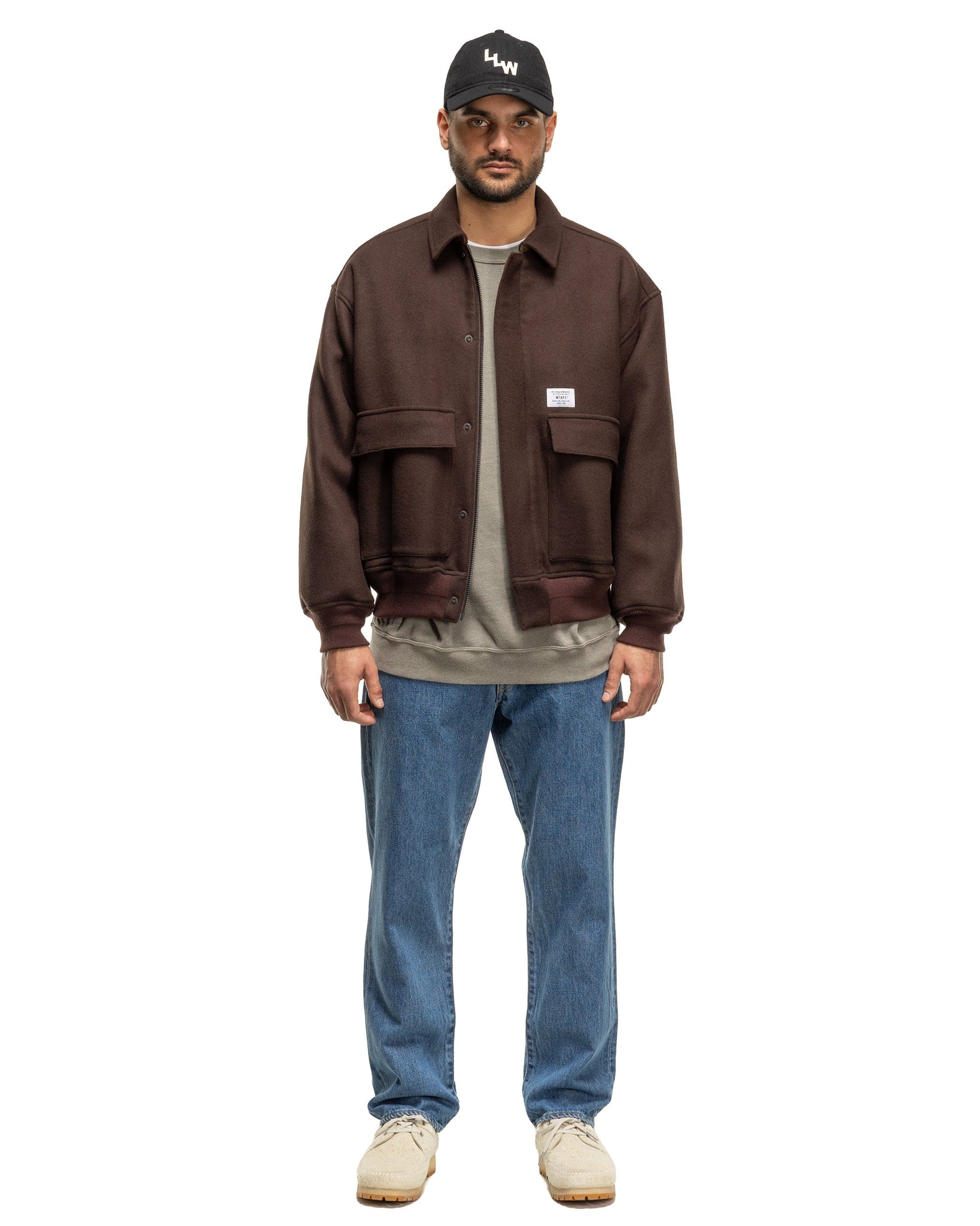 WTAPS BLUES STRAIGHT / TROUSERS / COTTON. DENIM (INDIGO