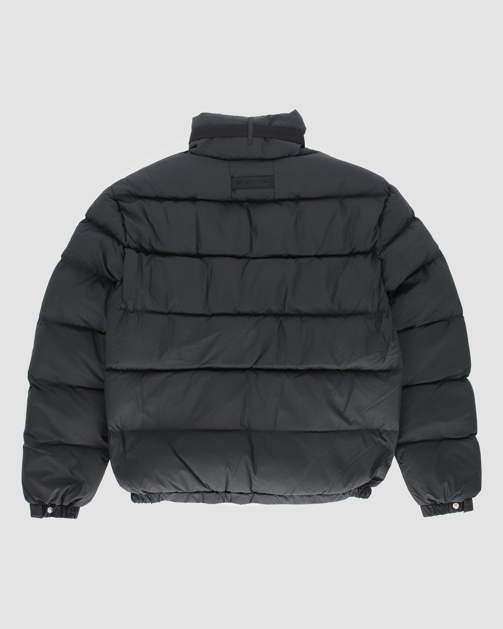 NYLON PUFFER WITH SILVER SIGNATURE BUCKLE - 2