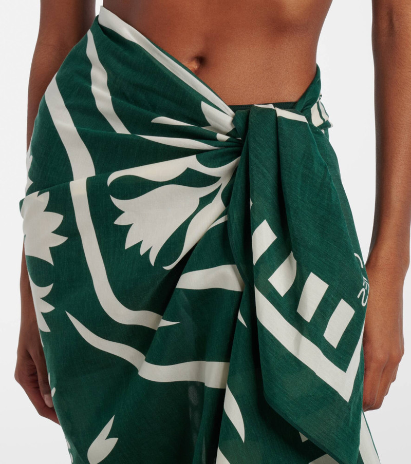 Mandara cotton and silk beach cover-up 4