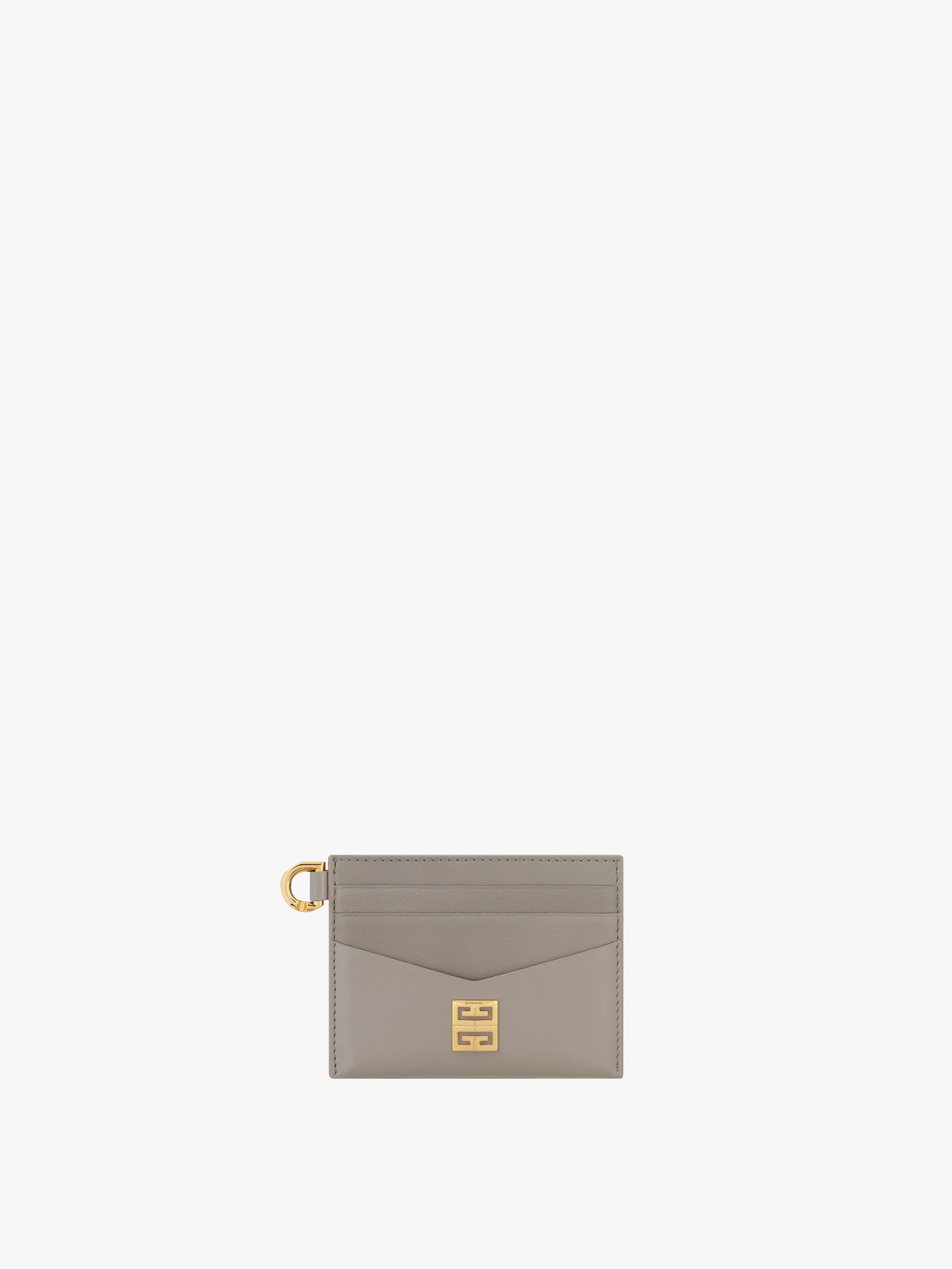 4G CARD HOLDER IN BOX LEATHER - 1