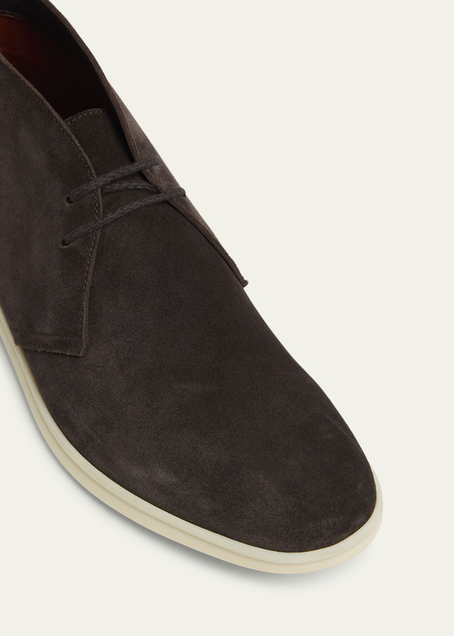Men's Desert Walk Suede Derby Shoes - 5