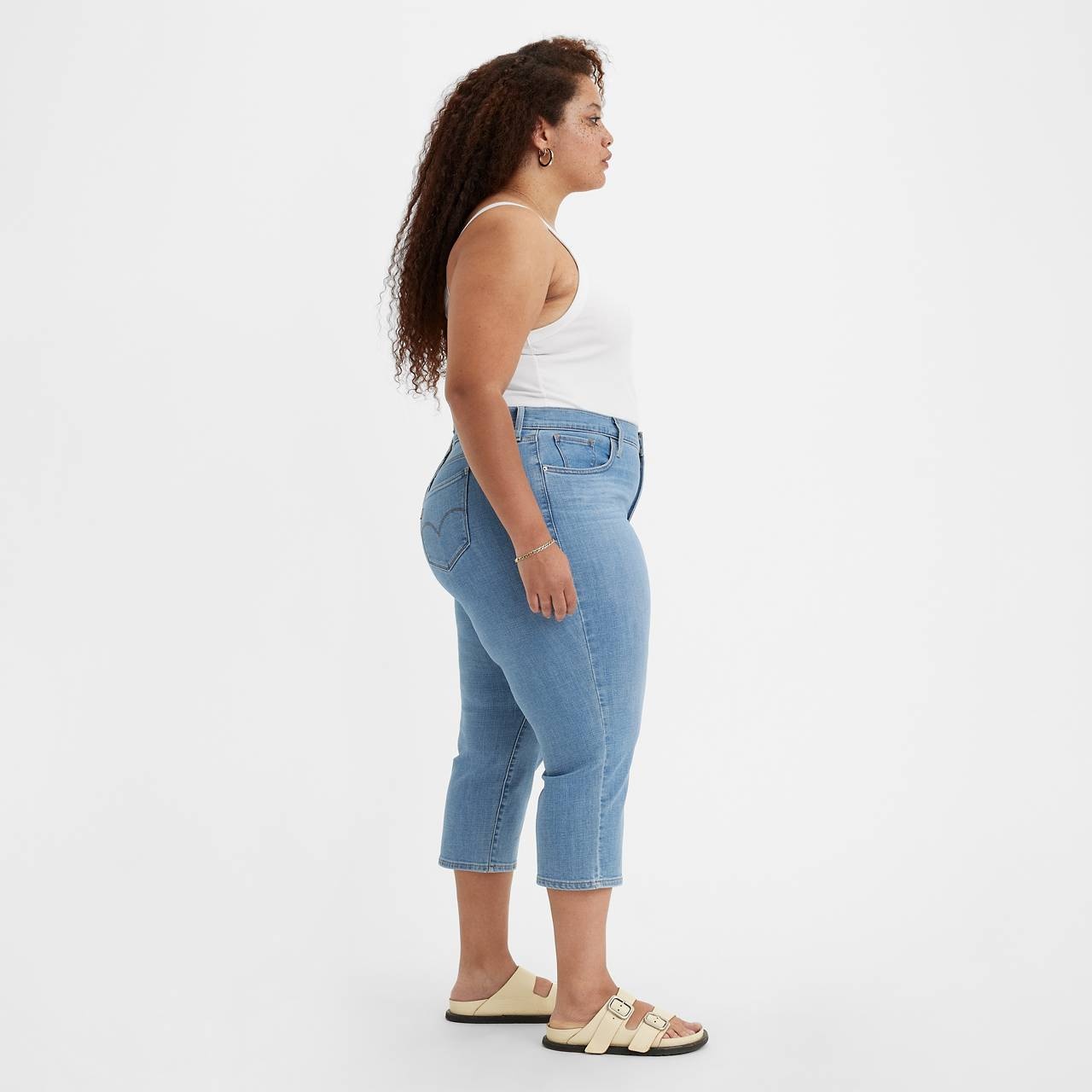 311 SHAPING SKINNY CAPRI WOMEN'S JEANS (PLUS SIZE) - 3