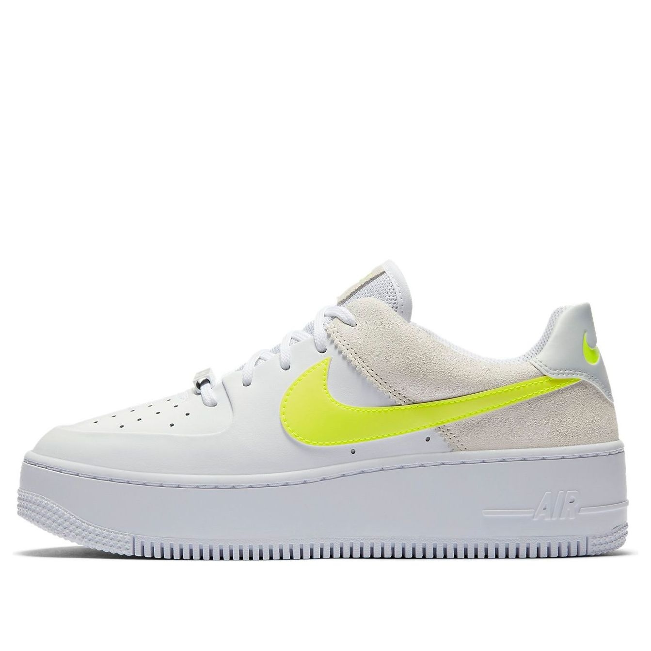 (WMNS) Nike Air Force 1 Sage Low 'White Lemon Venom' CW2652-100 - 1