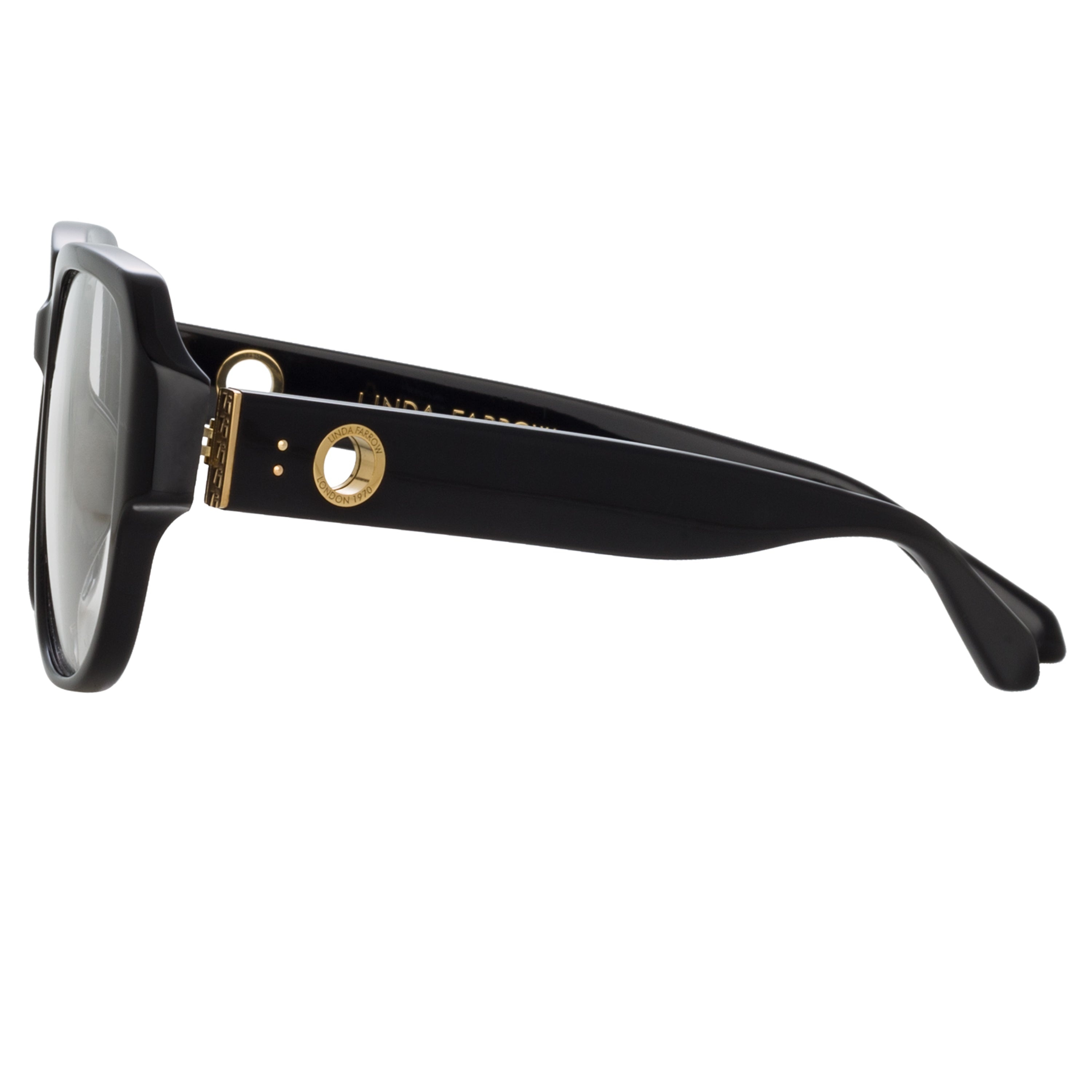 RENEE OVERSIZED OPTICAL FRAME IN BLACK (MEN'S) - 4