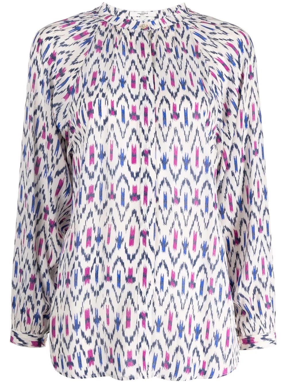aurora geometric-print shirt - 1