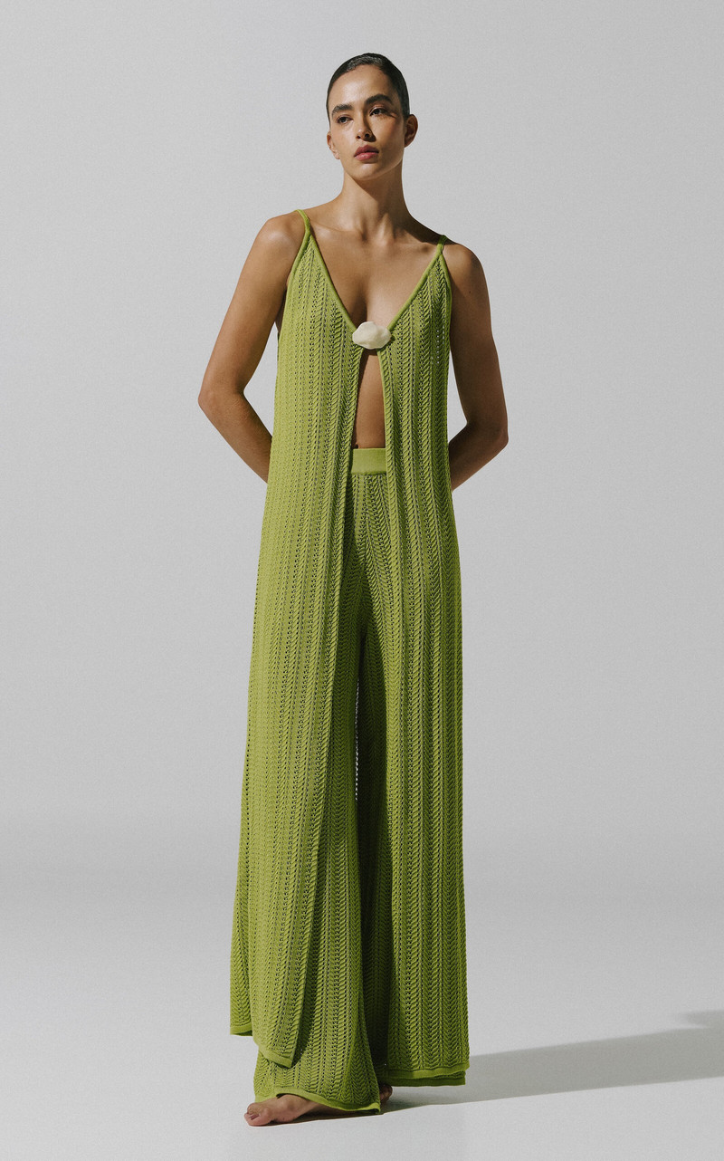 BAOBAB Clarissa Shell-Detailed Top green outlook