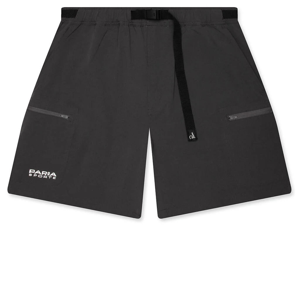 HARDLY HIKED RIPSTOP SHORTS - GREY - 1