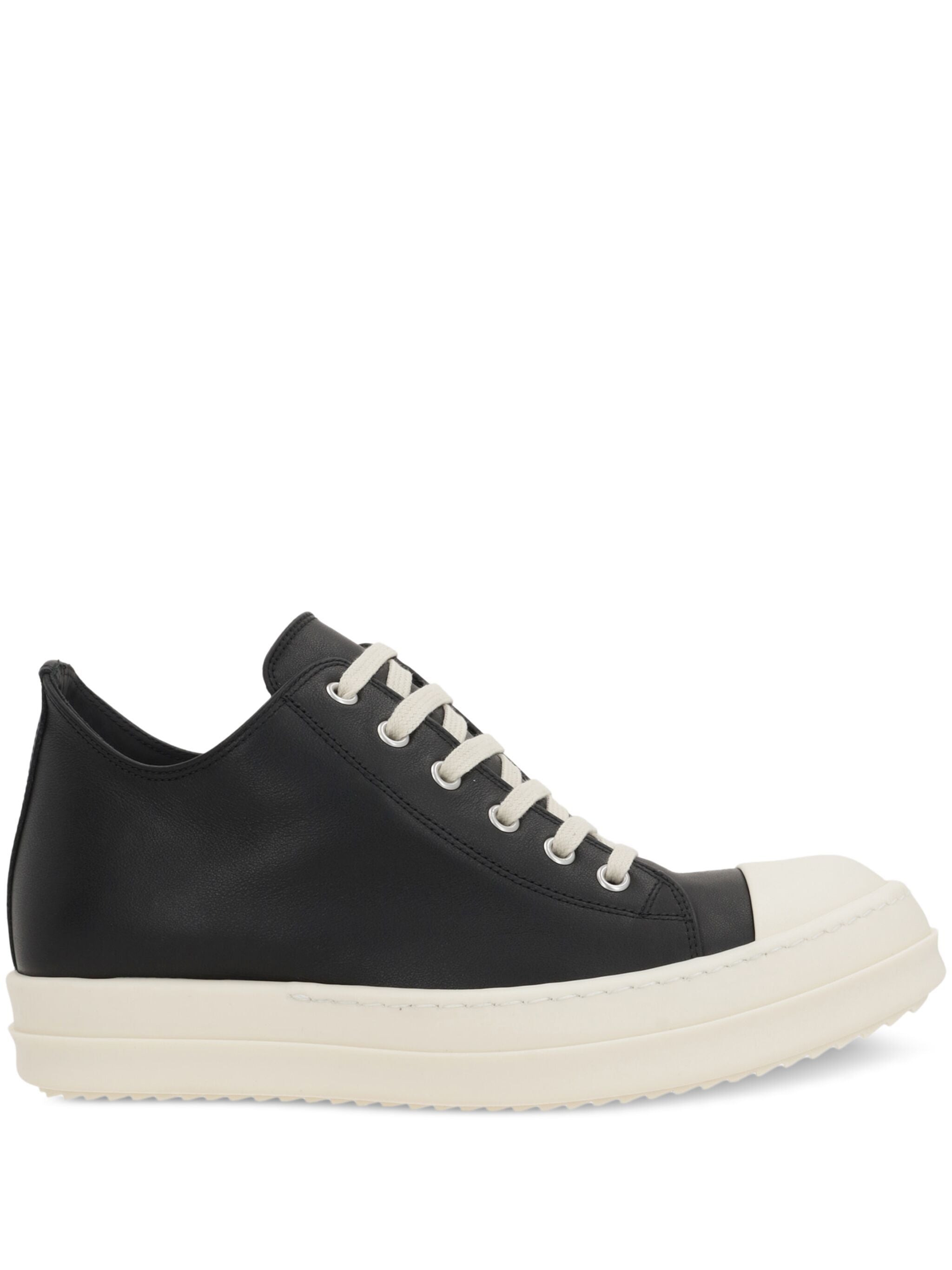Rick Owens Leather Sneakers - 1