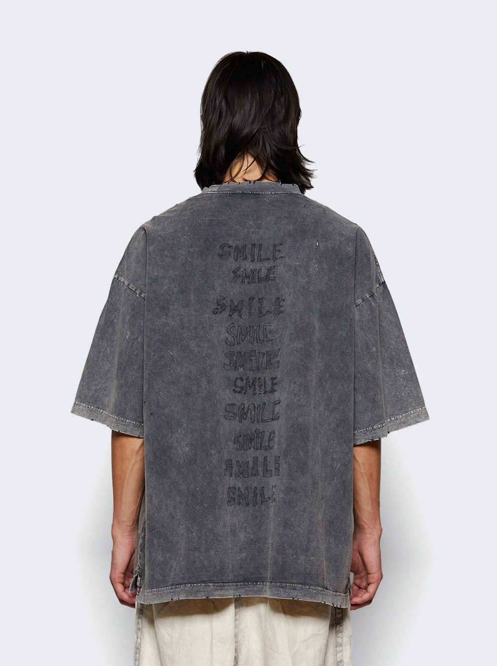 Bleached Tee Black - 4