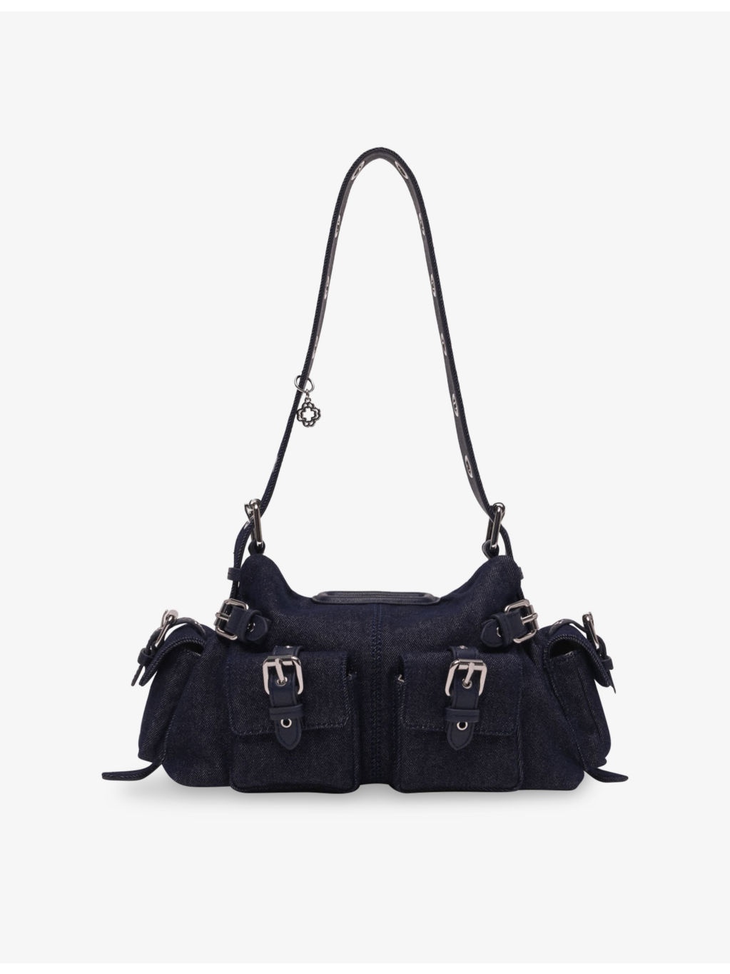 Miss M Denim Shoulder Bag - 1