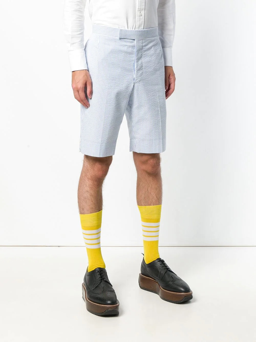 Seersucker Backstrap Short - 3