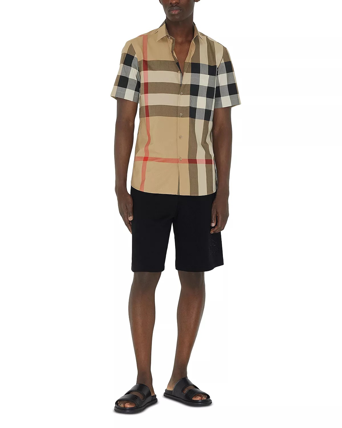 Summerton Cotton Poplin Check Slim Fit Button Down Shirt - 2
