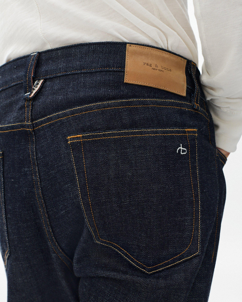 Fit 3 Athletic Jeans rb Selvedge in Raw Indigo 7
