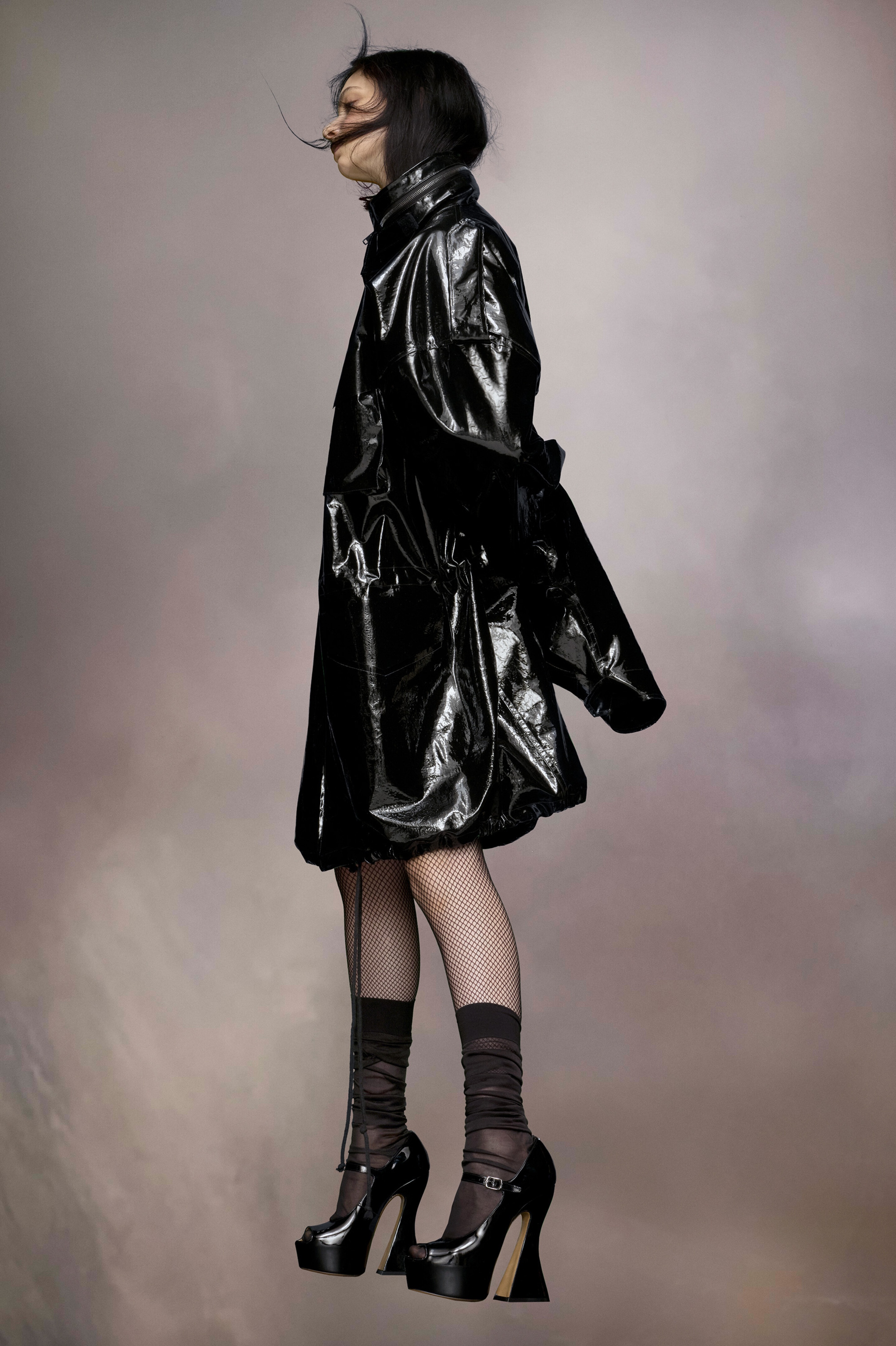 Handmade linen coat - 3