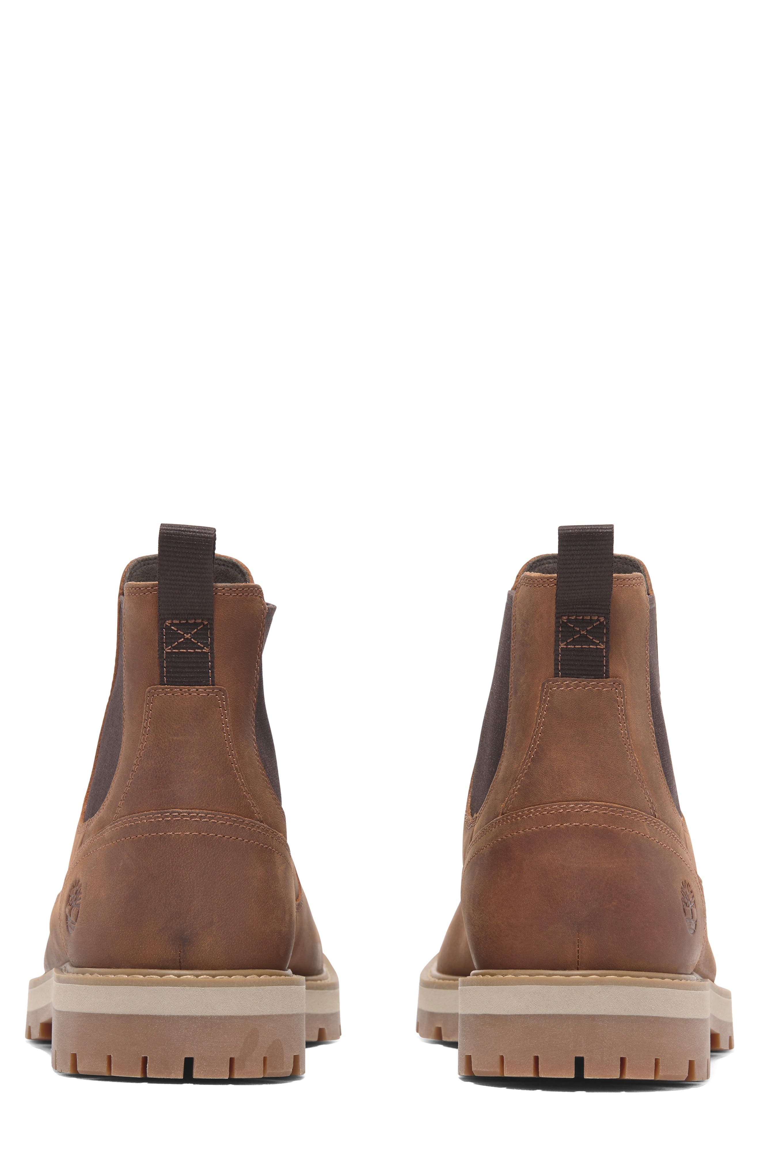 Timberland Britton Road Mid Chelsea Boot (Men) in Rust Full Grain at Nordstrom - 2