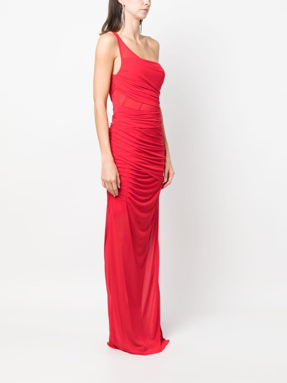 Moni one-shoulder maxi dress - 3