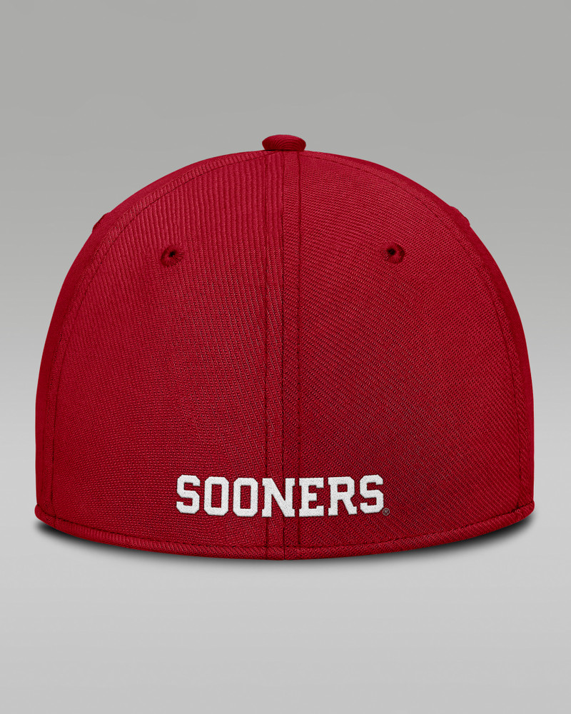 Jordan Oklahoma On-Field Rise Swoosh Men's Jordan Brand Dri-FIT College Hat outlook