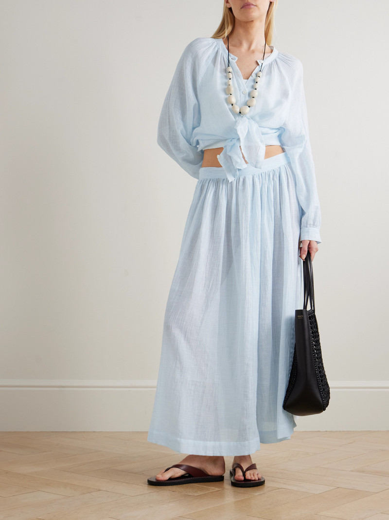 lemlem Freye Cotton Midi Skirt outlook