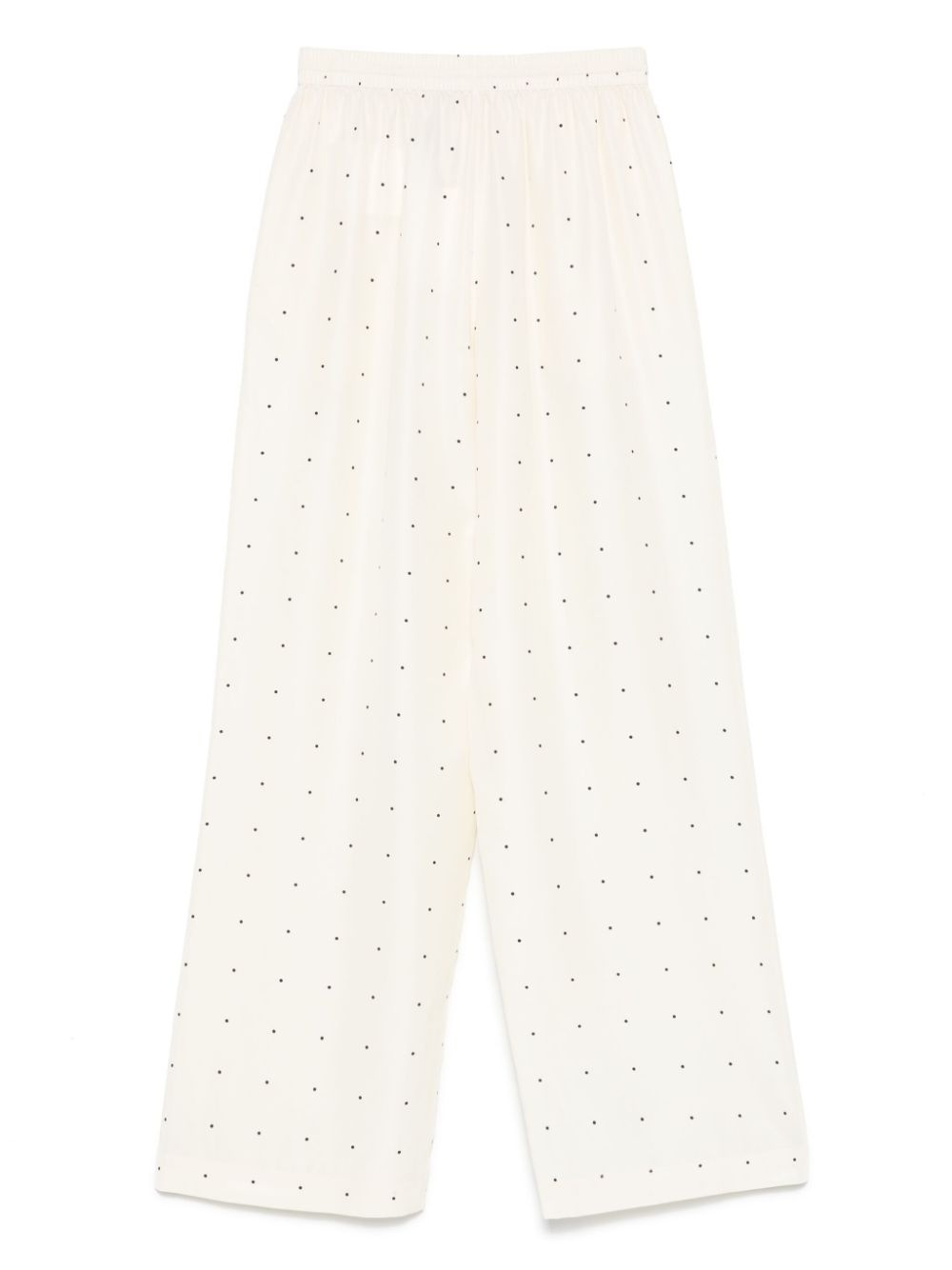 silk dotted trousers - 2