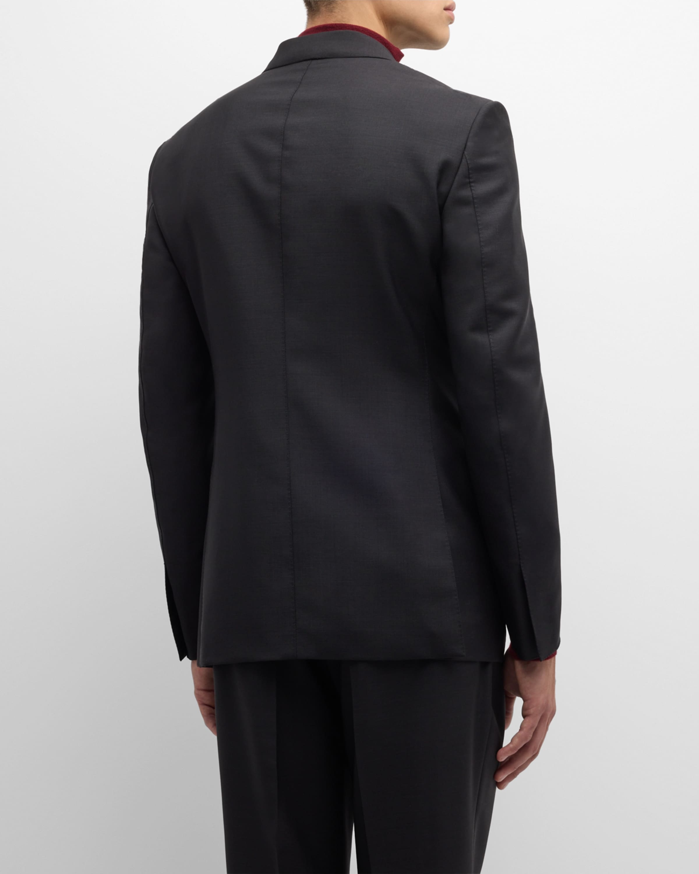 Men's Shelton Solid Mohair Suit - 5