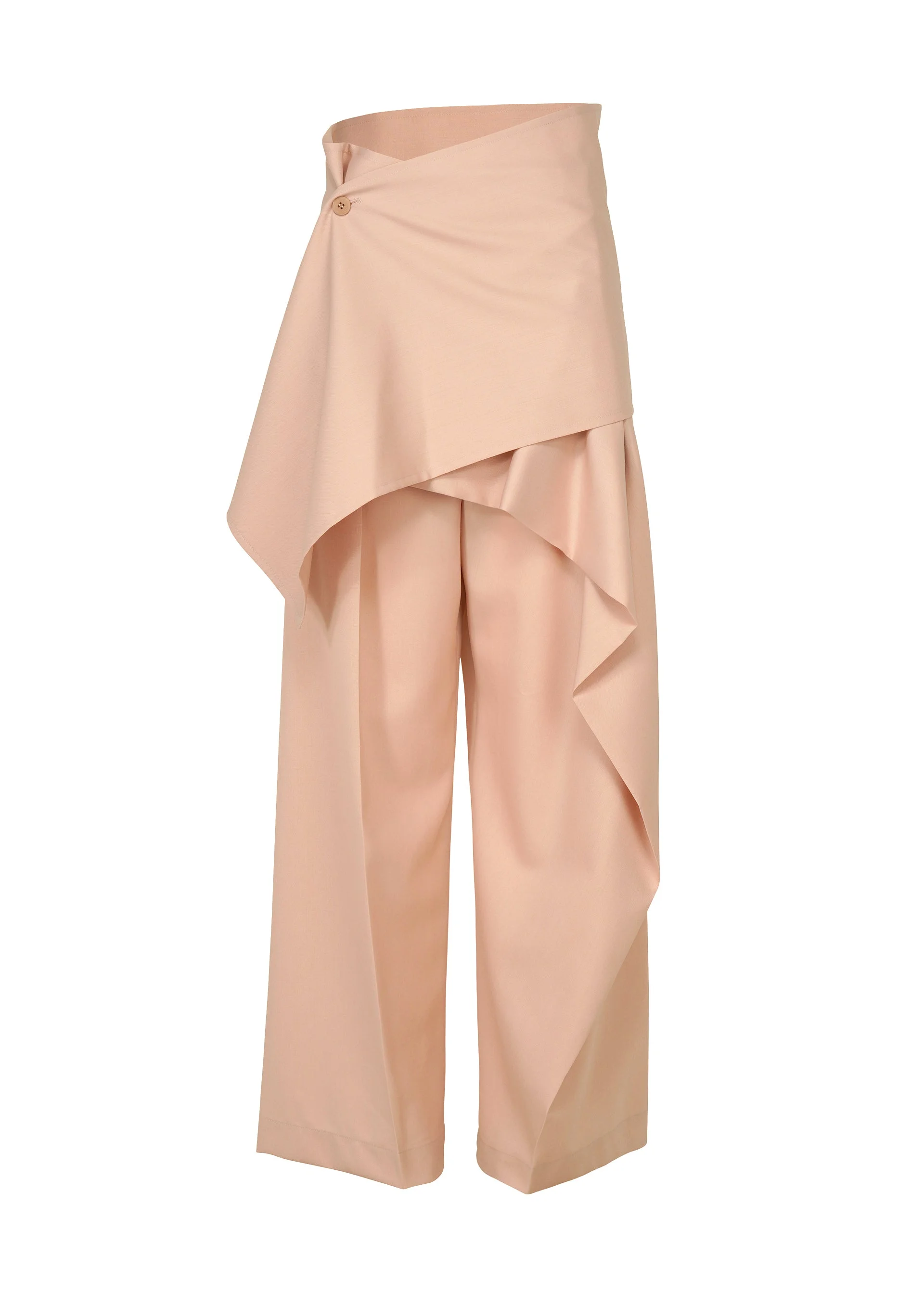LUSTROUS WOOL PANTS - 1