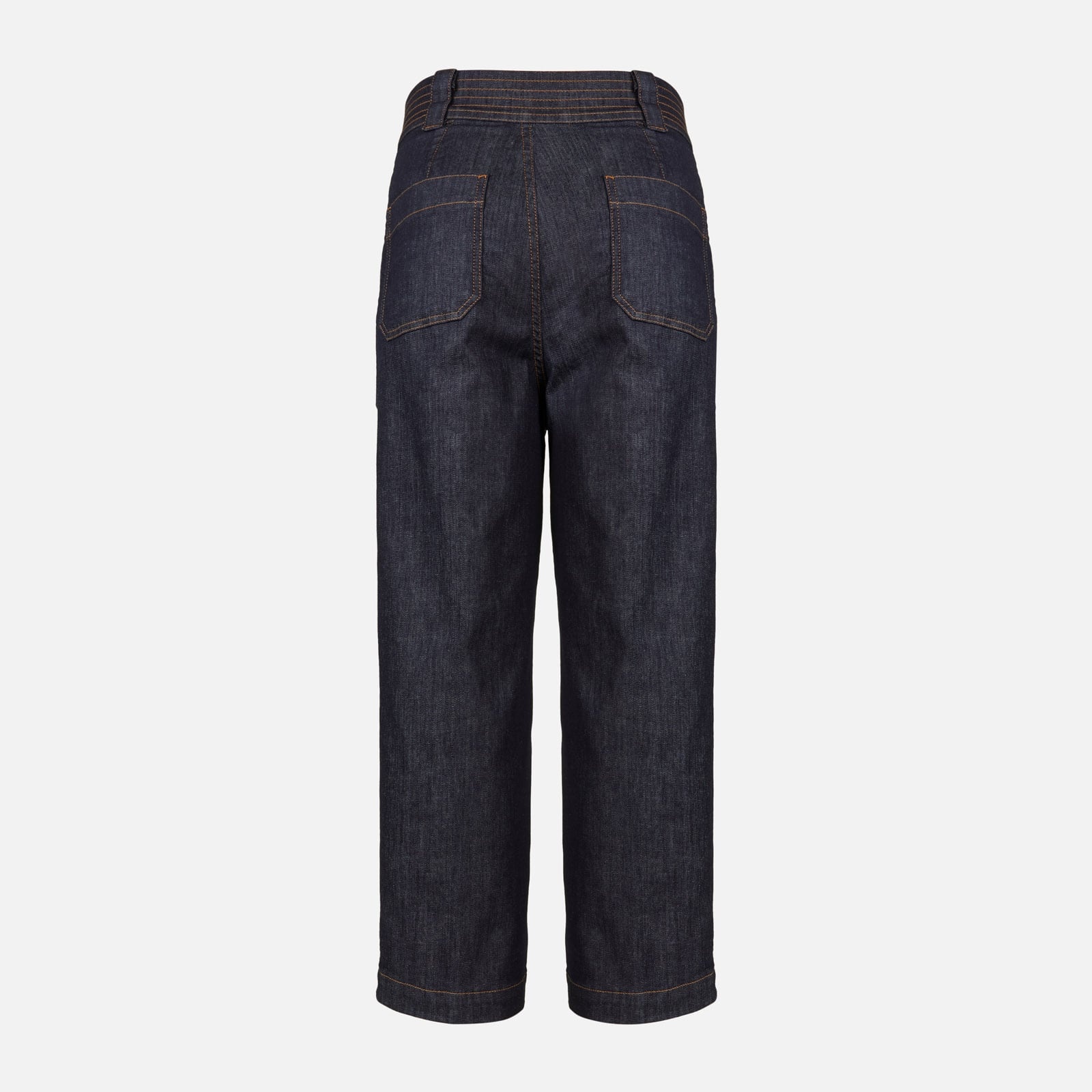 Mom Fit Pants in Denim Blue - 3