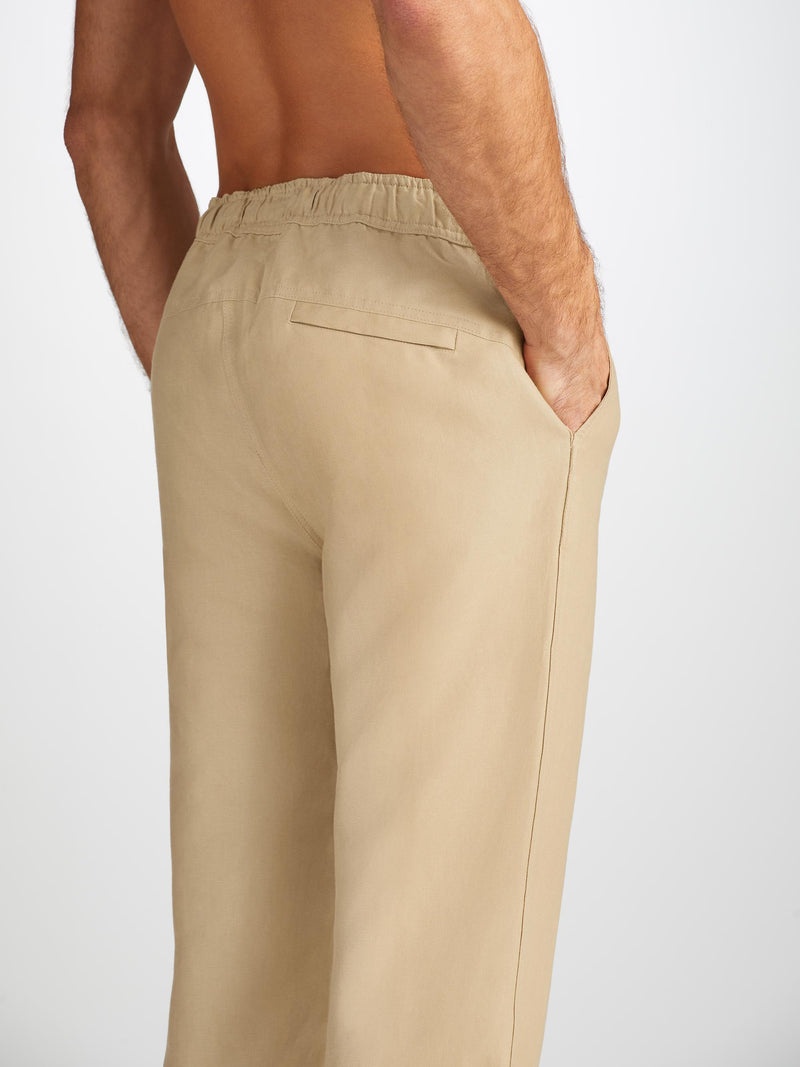Men's Trousers Sydney Linen Sand - 7