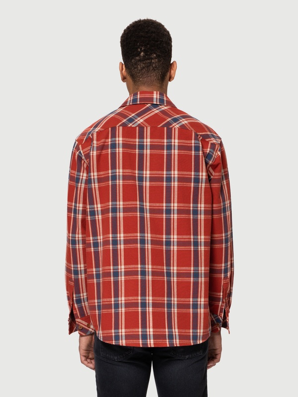 Filip Basket Plaid Red - 3