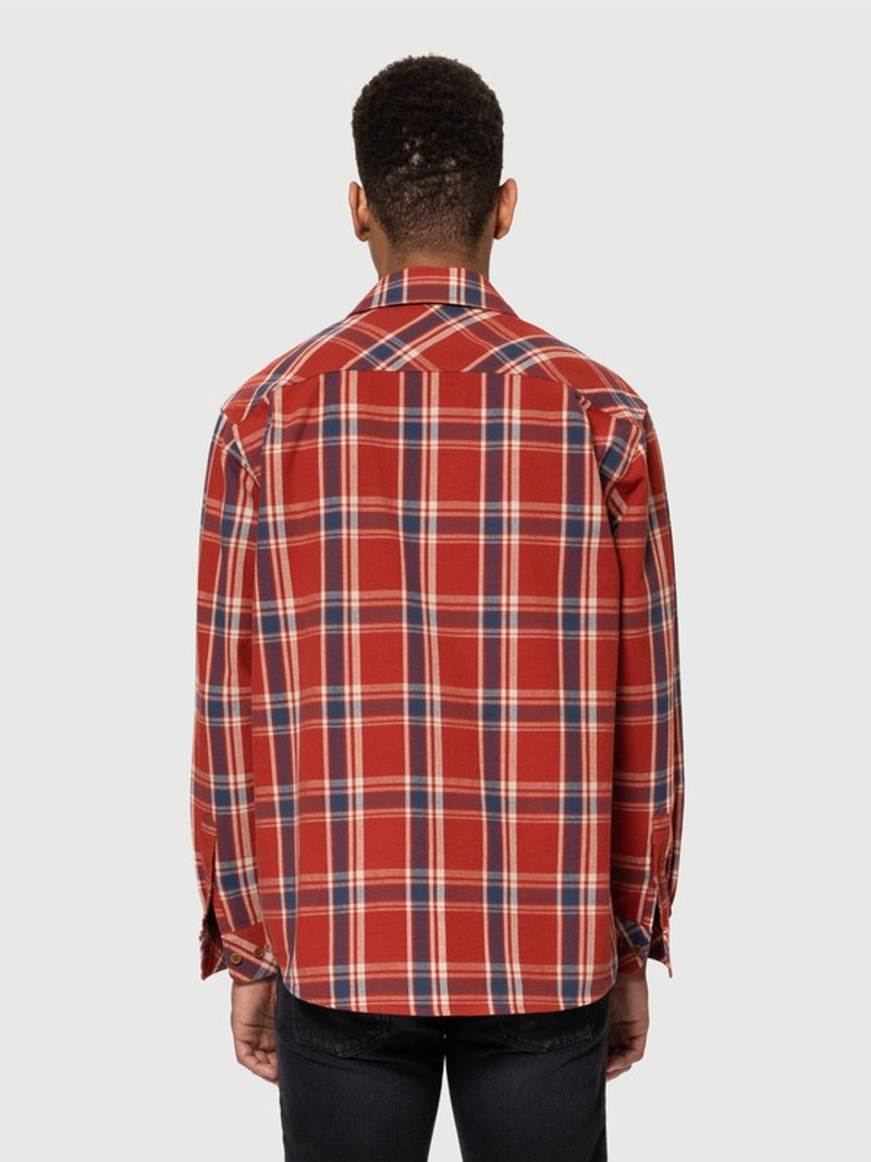 Filip Basket Plaid Red 3