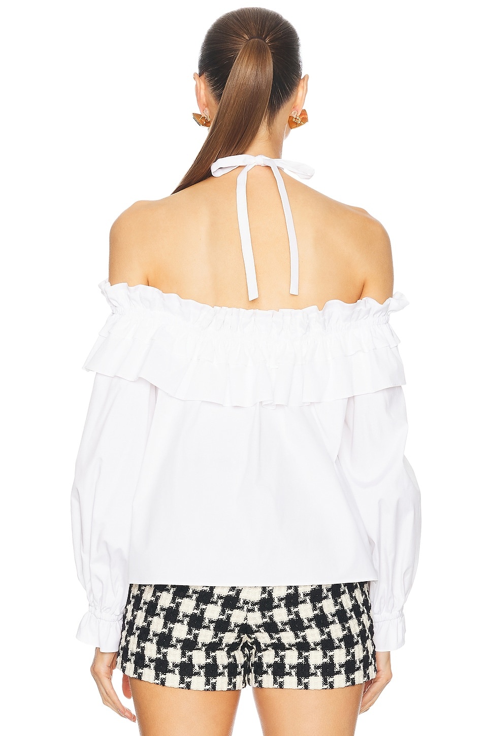 Halter Off The Shoulder Top - 3