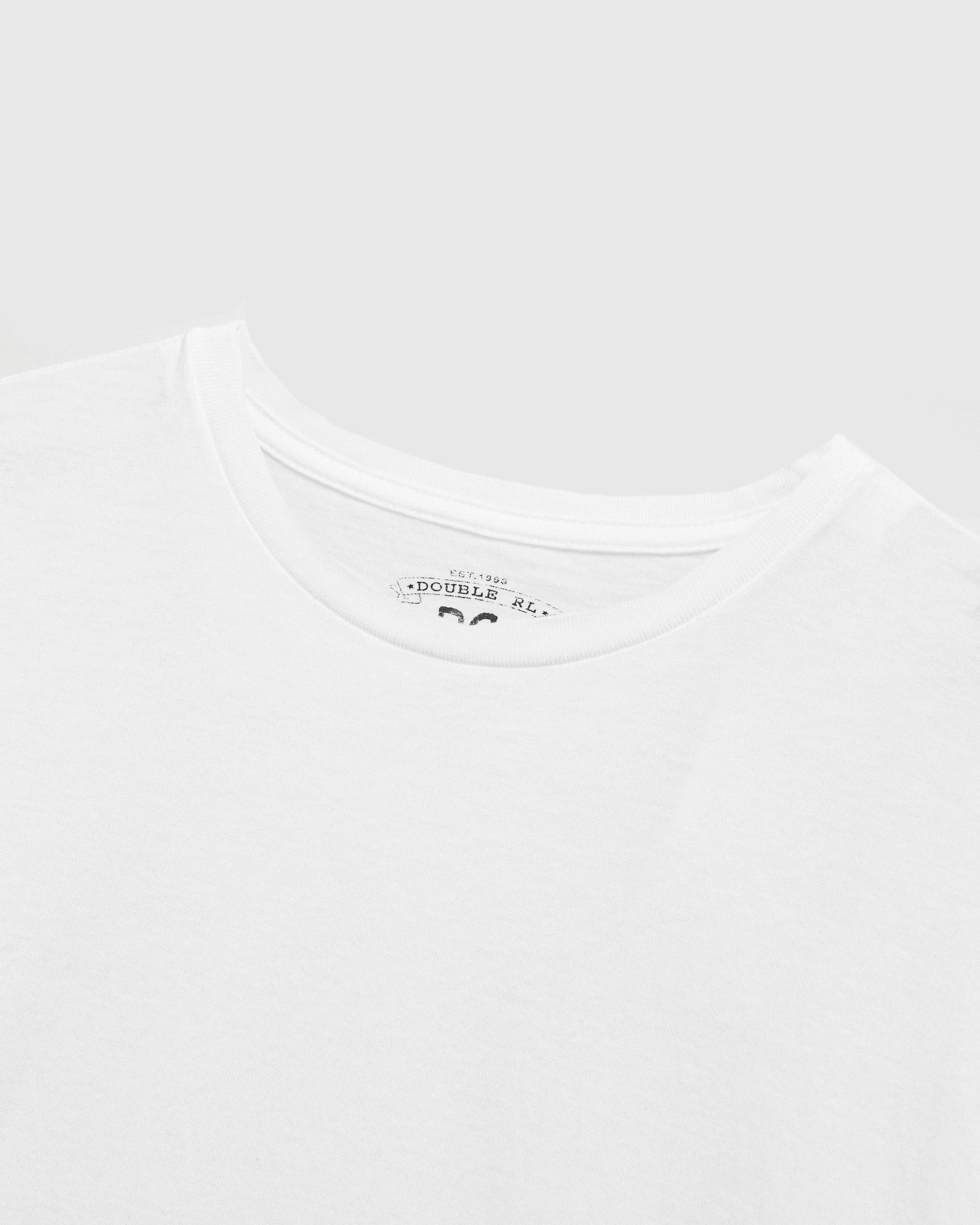 Vintage Knit T-Shirt in White - 3