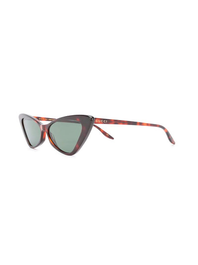 GUCCI cat eye sunglasses outlook