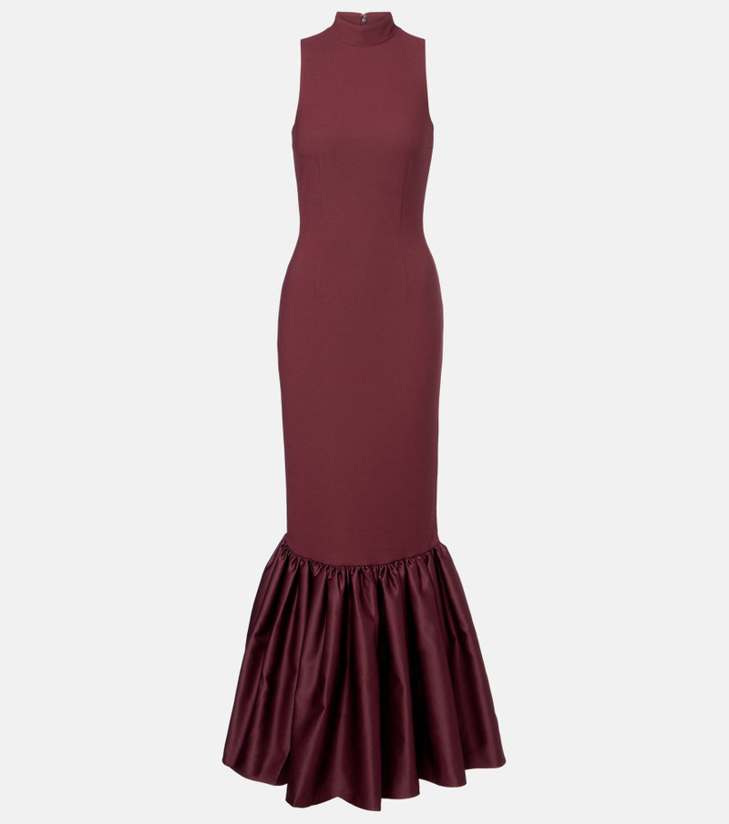 Gathered maxi dress 1