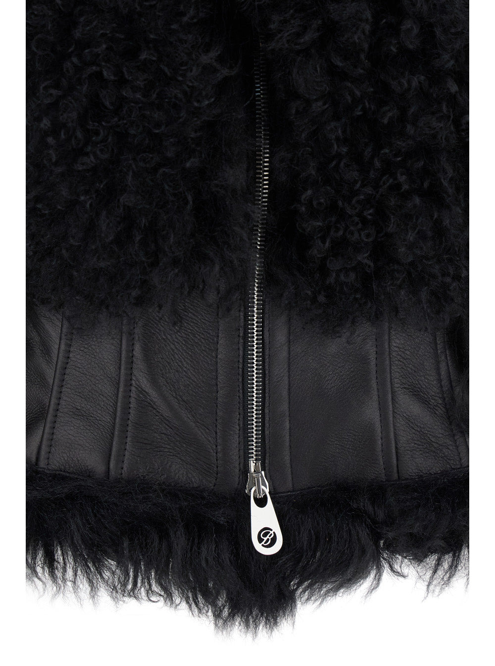 Blumarine Women 4L077a Shearling Jacket - 3