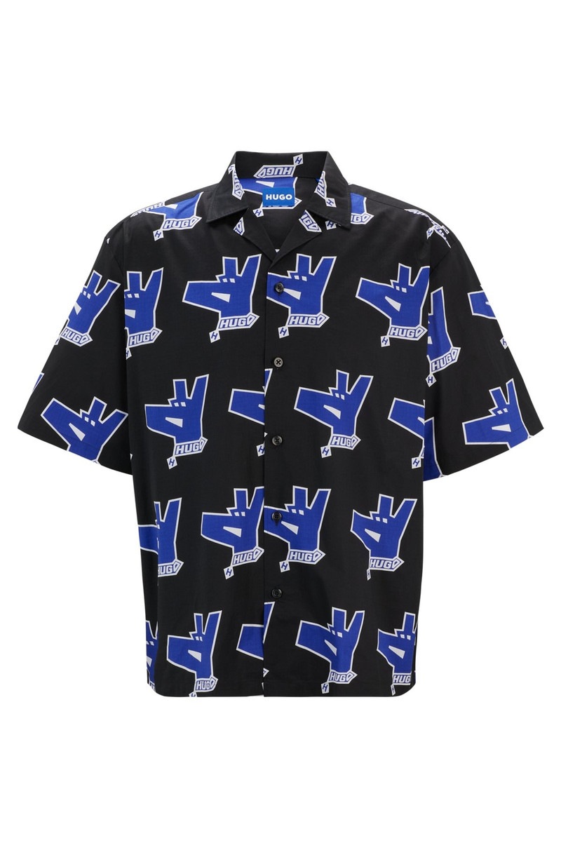 OVERSIZE-FIT SHIRT WITH PRINT - 1