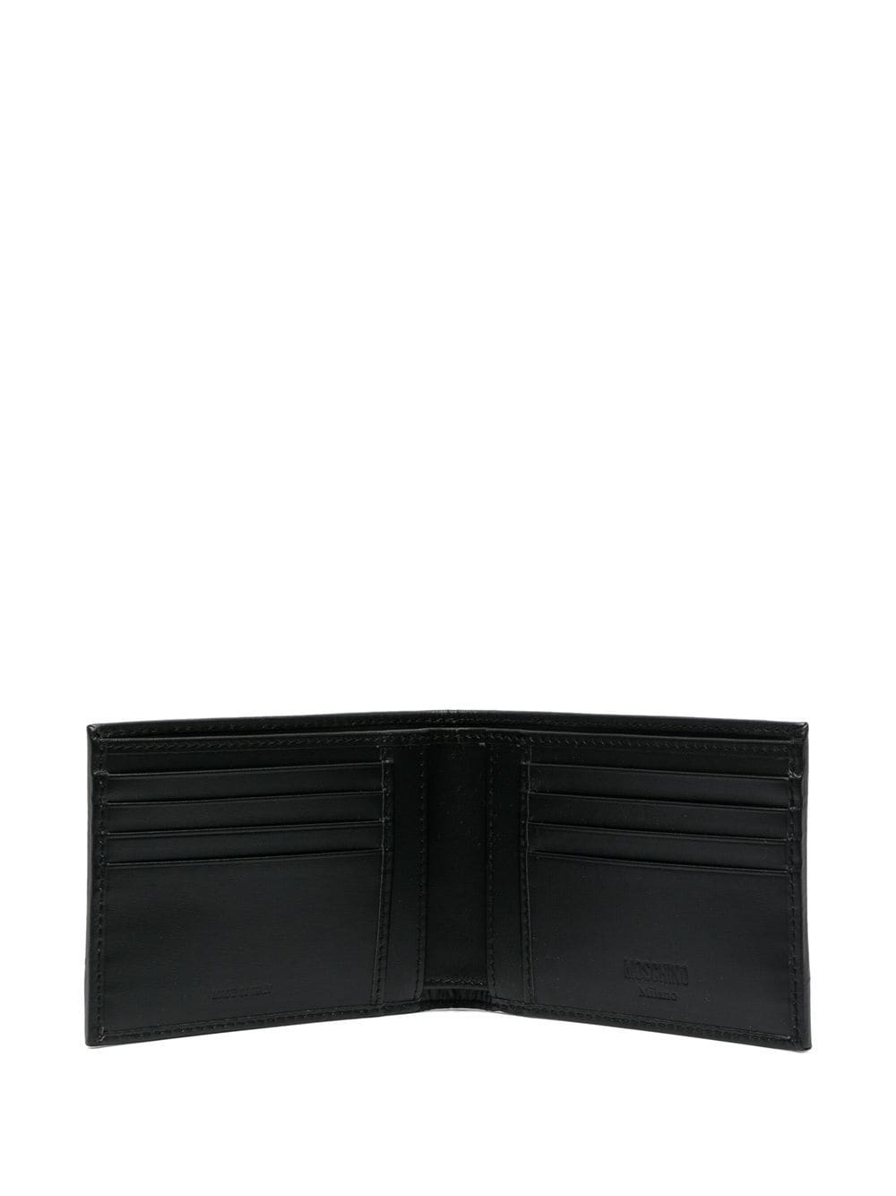 logo-print bi-fold wallet - 3