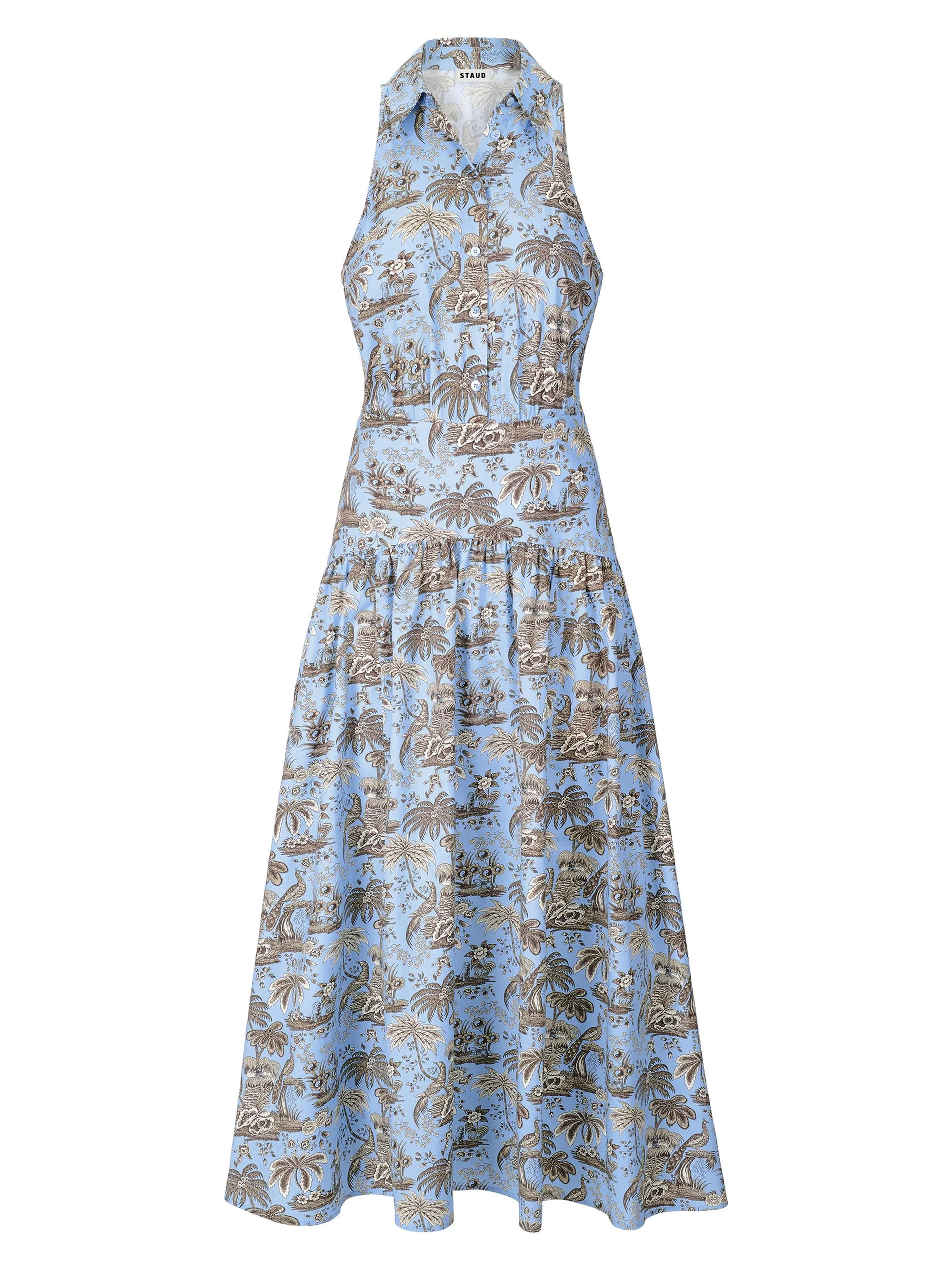 Women's Romy Toile Maxi Dress - Sky Toile - 1