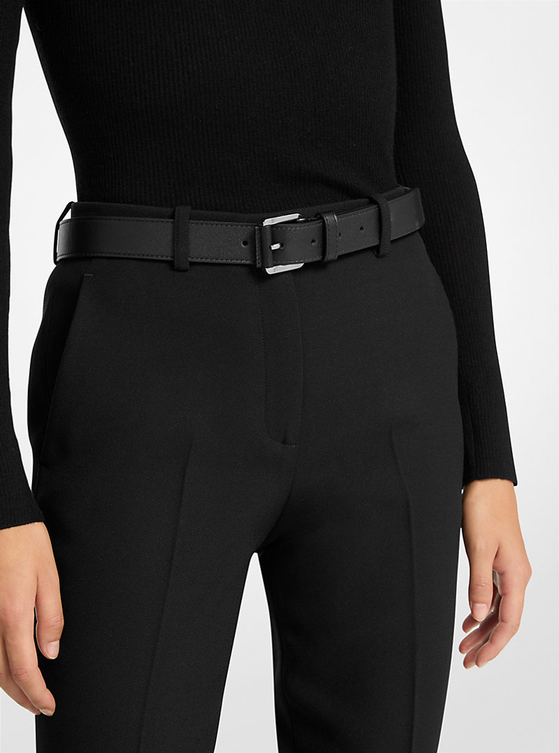 MICHAEL KORS COLLECTION Tilda Leather Trouser Belt outlook