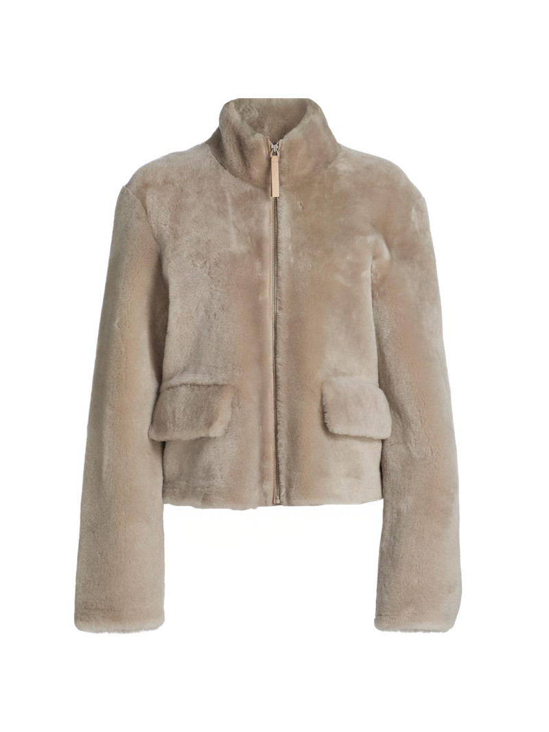 Women's Scarlett Shearling Jacket - Sand 1