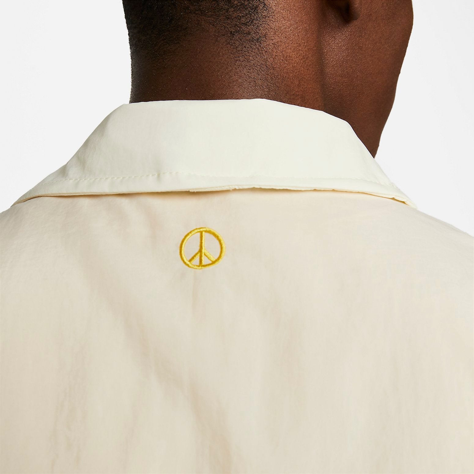 Nike Sportswear Unlined Coaches Jacket 'Yellow' DM5055-113 - 4